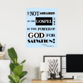 私は福音を恥じていない、ポスター ポスター (ホームオフィス)