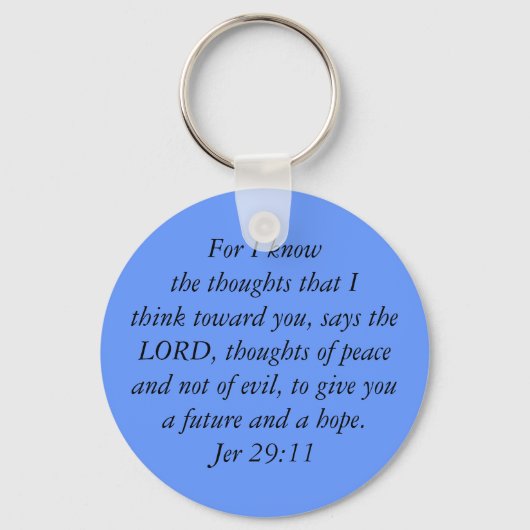 私は私があなたに向かって考えいる考えを知っているので… キーホルダー (正面)