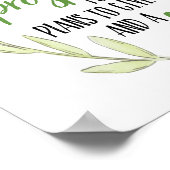 私は私があなたのために持っている計画を知っているプリント ポスター (角)