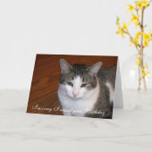 私は私があなたの誕生日を恋しく思ったことを残念です カード (黄色い花)