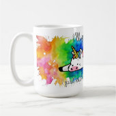 私は私がちょうど劇的な第1である必要があるそれを乗り越えます コーヒーマグカップ (左)