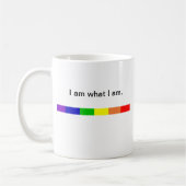 私は私がであるものです コーヒーマグカップ (左)