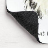 私は私がコリードッグ縁ど引用文を知った マウスパッド (コーナー)