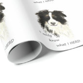 私は私がコリードッグ縁ど引用文を知った ラッピングペーパー (ロールコーナー)