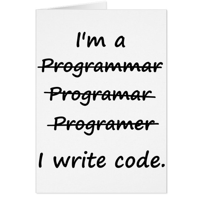 私は私がコード悪い状態のSpellerを書くプログラマーです (正面)