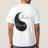 私は私がジャスティンPanagakisだったことを望みます Tシャツ (裏面)