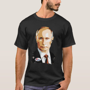 私は私がステッカーを投票した米国を持つウラジーミル・プーチンを投票 Tシャツ