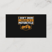 私は私がバイクのいびき自転車の夢を奪うことはない エンクロージャーカード (正面)