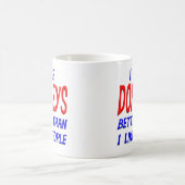 私は私が人々のマグを好むよりよいろばを好みます コーヒーマグカップ (中央)