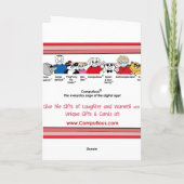 私は私が会ったときに大当たりに-バレンタイン当りました シーズンカード (裏面)