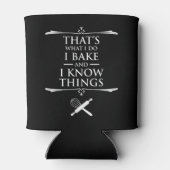 私は私が何を作るか知っている – 私は焼く 缶クーラー (裏面)