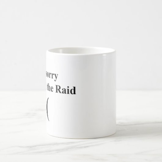 私は私が侵略を恋しく思ったことを残念です コーヒーマグカップ (中央)