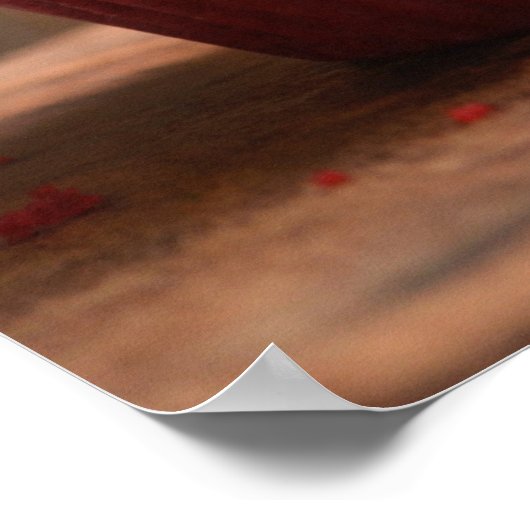 私は私が好きではなかったカップケーキを見たことがない食おもしろい品 ポスター (角)