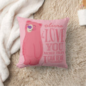 私は私が枕に耐えてもいいよりもっと愛します クッション (ブランケット)