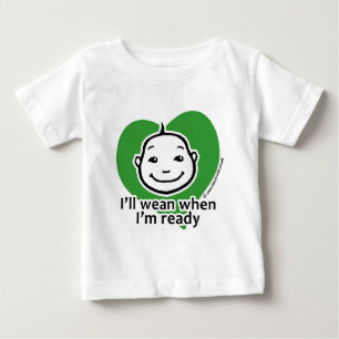 私は私が準備ができているとき引き離します ベビーTシャツ