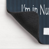 私は私が看護専門学校にいる生命を過しません マウスパッド (コーナー)