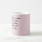 私は私が私のコーヒーを…好むように私の人を好みます コーヒーマグカップ (中央)