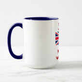 私は私が私の人を熱く、イギリス好むように私の茶を好みます マグカップ (左)