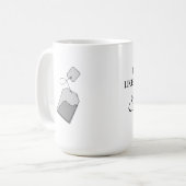 私は私が私の人を…好むように私の茶を好みます マグ (正面左)