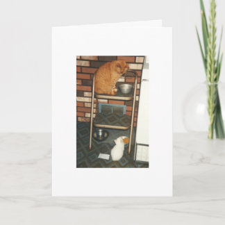 私は私が育つときでありたいと思います! サンキューカード