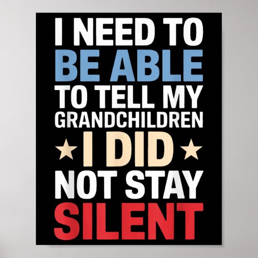 私は私が行った私の孫を伝えることができるようにする必要がある ポスター (正面)