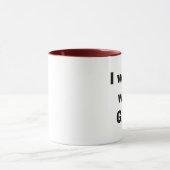 私は私が陽気だったことを望みます! マグカップ (中央)