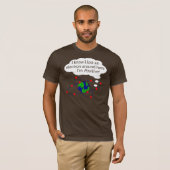 私は私が電子Tシャツを失ったことを知っています Tシャツ (正面フル)