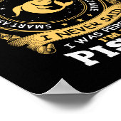 私は私が魚座である完璧であると言ったことがない ポスター (角)