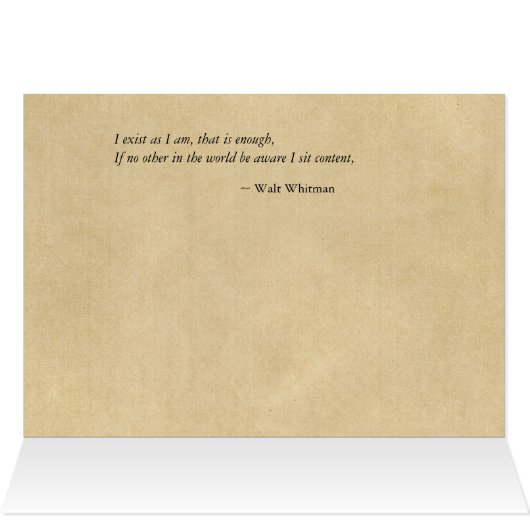 "私は私が…"あると同時に存在しています 通りのWhitmanのMickle写真 (内部横(上))