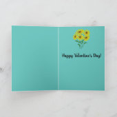 私は私たちが友人であるバレンタインデーよかった カード (内部)