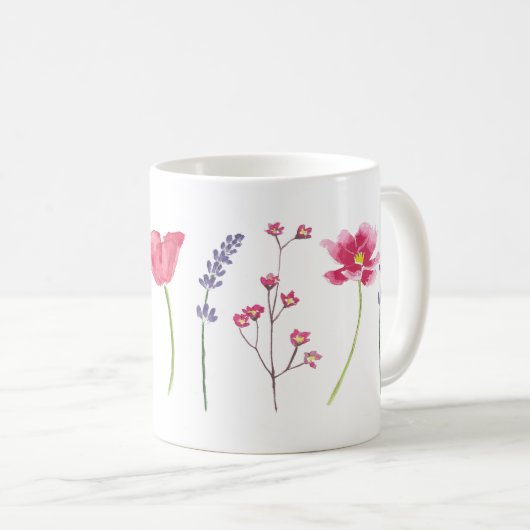 「私は私たちの人生を愛している」 コーヒーマグカップ (正面右)