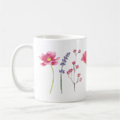 「私は私たちの人生を愛している」 コーヒーマグカップ (左)