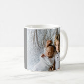 私は私たちの間の何マイルもの距離を超えてあなたを愛している コーヒーマグカップ (正面右)