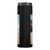 私は私たちを愛するスクリプトフォトモノクロ タンブラー (裏面)