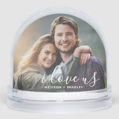 私は私たちを愛するロマンチックなカップル写真テンプレートカスタム (正面)