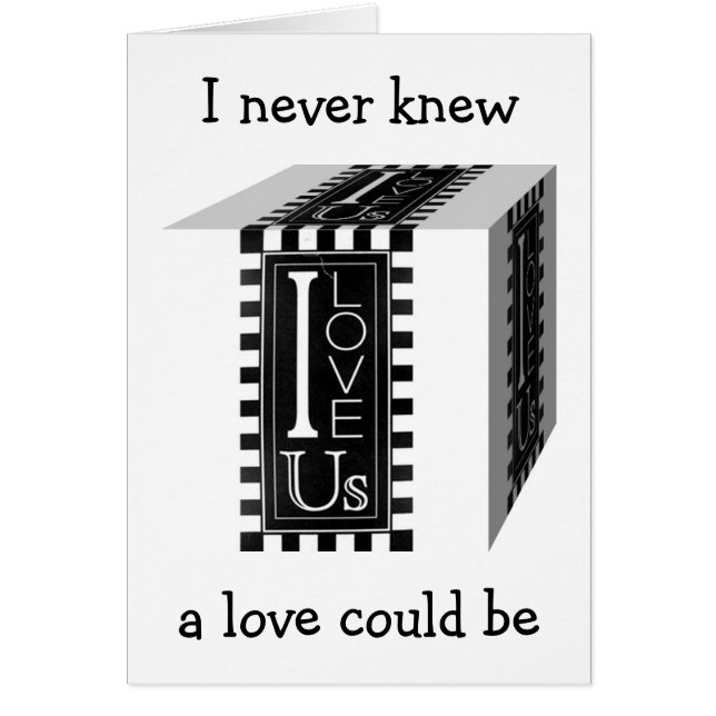 私は私たちを愛する/私は愛が可能であることを知らなかった素晴らし (正面)