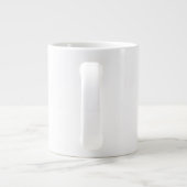 私は私だ Meme 引用 陽気なトーン ジャンボコーヒーマグカップ (裏面)