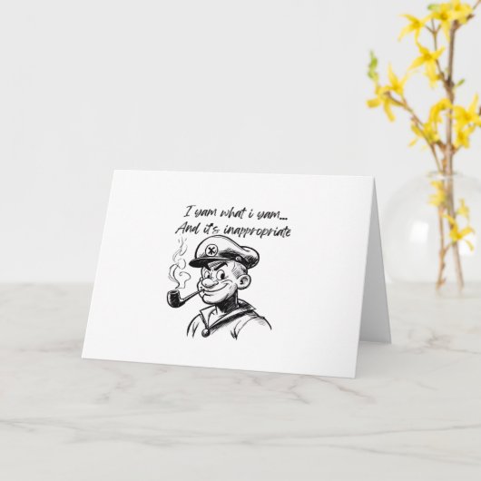 私は私であり、ふさわしくないクラシックなナマケモノD カード (黄色い花)