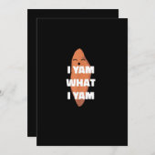 私は私である - ダンシング スイート ポテト だよ シーズンカード (正面/裏面)