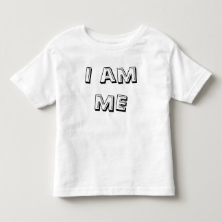 私は私です トドラーTシャツ