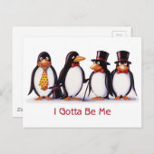 私は私でなければならない ポストカード (正面/裏面)