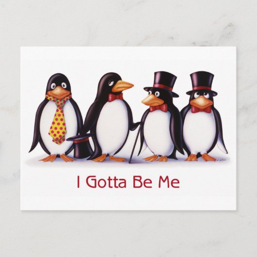 私は私でなければならない ポストカード (正面)