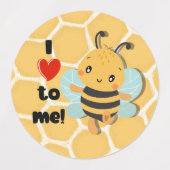 私は私になるのが大好き!5x3シートラベル ラベル (デザイン2)