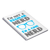 私は私によってがクールなおたくである規則的なおたくではないです ノートブック (右側)