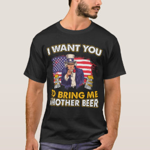 私は私に別のビールを持って来てほしいです Tシャツ