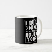 私は私のあなたの買デザインを整備士のために造った コーヒーマグカップ (正面右)