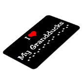 私は私のおじいちゃんを愛している マグネット (左側)