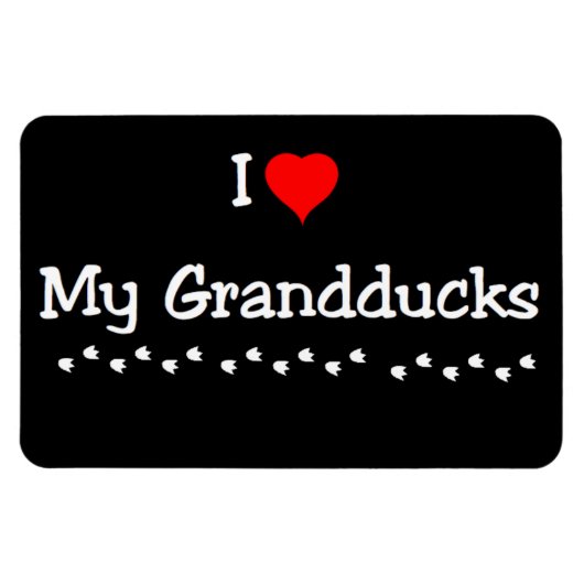 私は私のおじいちゃんを愛している マグネット (横)