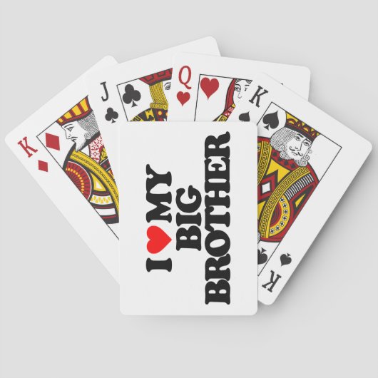 私は私のお兄さんを愛します トランプ (裏面)