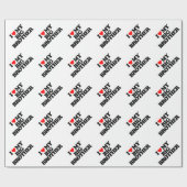 私は私のお兄さんを愛します ラッピングペーパー (フラット)